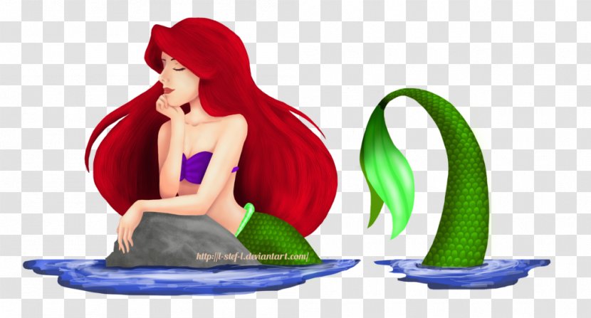 Figurine Legendary Creature - Animated Cartoon - The Little Mermaid Ariel Transparent PNG