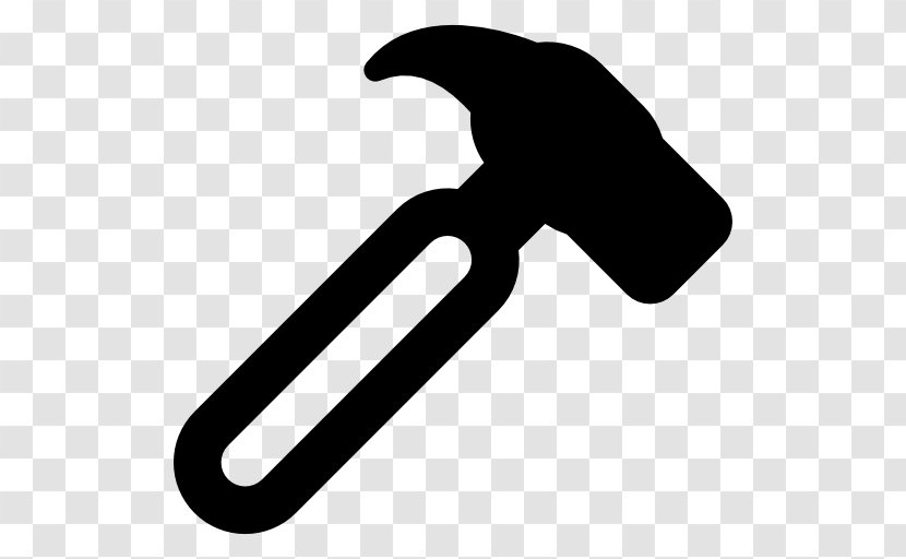 Hand Tool Hammer Clip Art - Silhouette Transparent PNG
