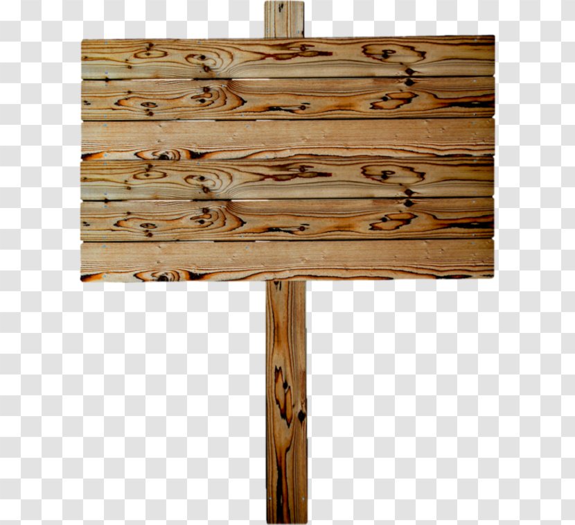 Wood Sign Post Placard - Fence Transparent PNG