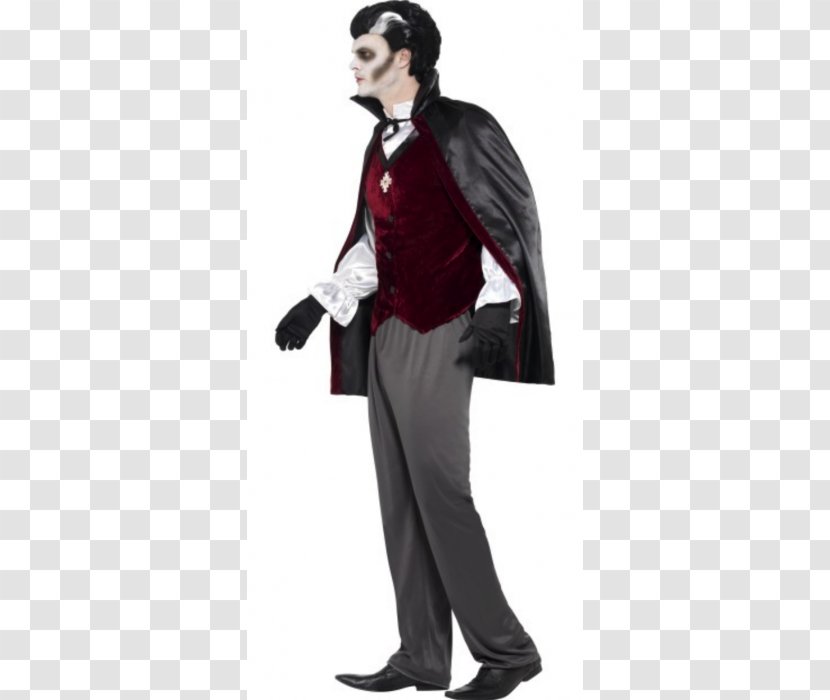 Costume Count Dracula Vampire Disguise - Shirt Transparent PNG