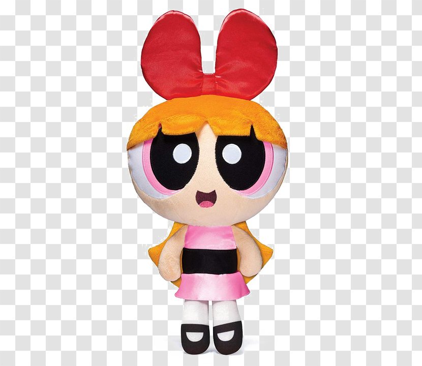 Saving The World Before Bedtime! Stuffed Animals & Cuddly Toys Powerpuff Girls Interactive Plush Blossom, Bubbles, And Buttercup Mojo Jojo - Material - Blossom Octi Gone Transparent PNG