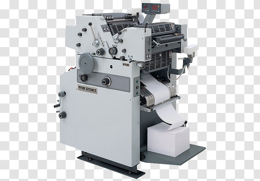 Machine Offset Printing Service - Brochure - Press Transparent PNG