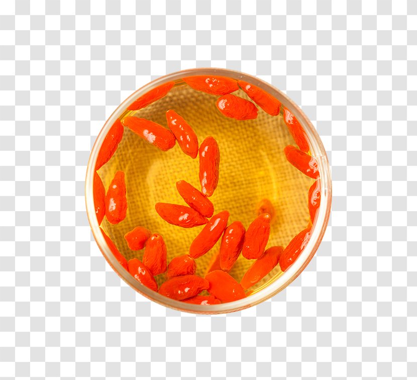 Goji Computer File - Chinese Cuisine - Wolfberry Button Material Transparent PNG