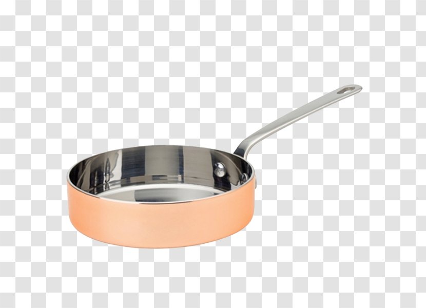 Frying Pan Tableware Copper Cookware Stainless Steel - Kitchenware Transparent PNG