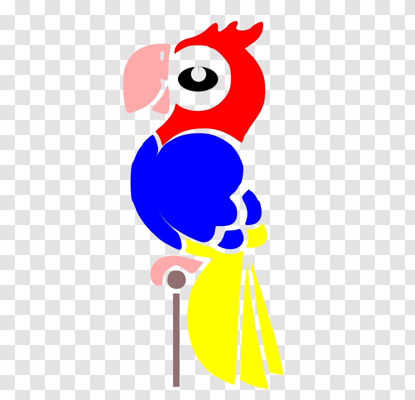 Bird True Parrot Clip Art - Flower - Colored Cartoon Playfully Small Transparent PNG