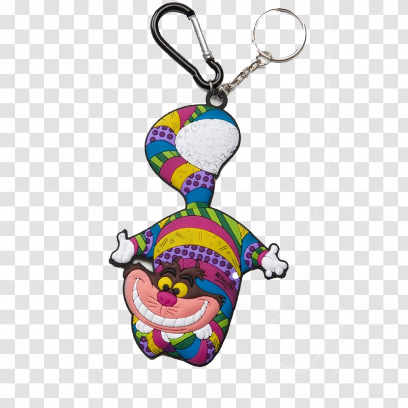 Cheshire Cat Clothing Accessories Key Chains - Keychain Transparent PNG