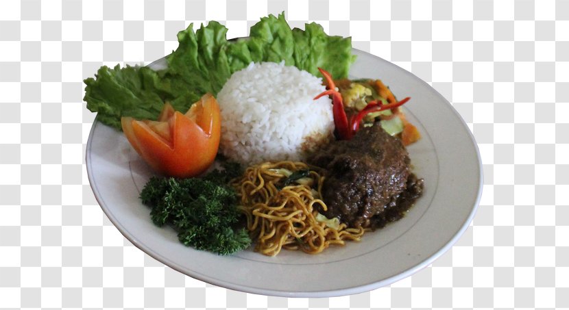 Cooked Rice Vegetarian Cuisine Plate Lunch Asian Transparent PNG