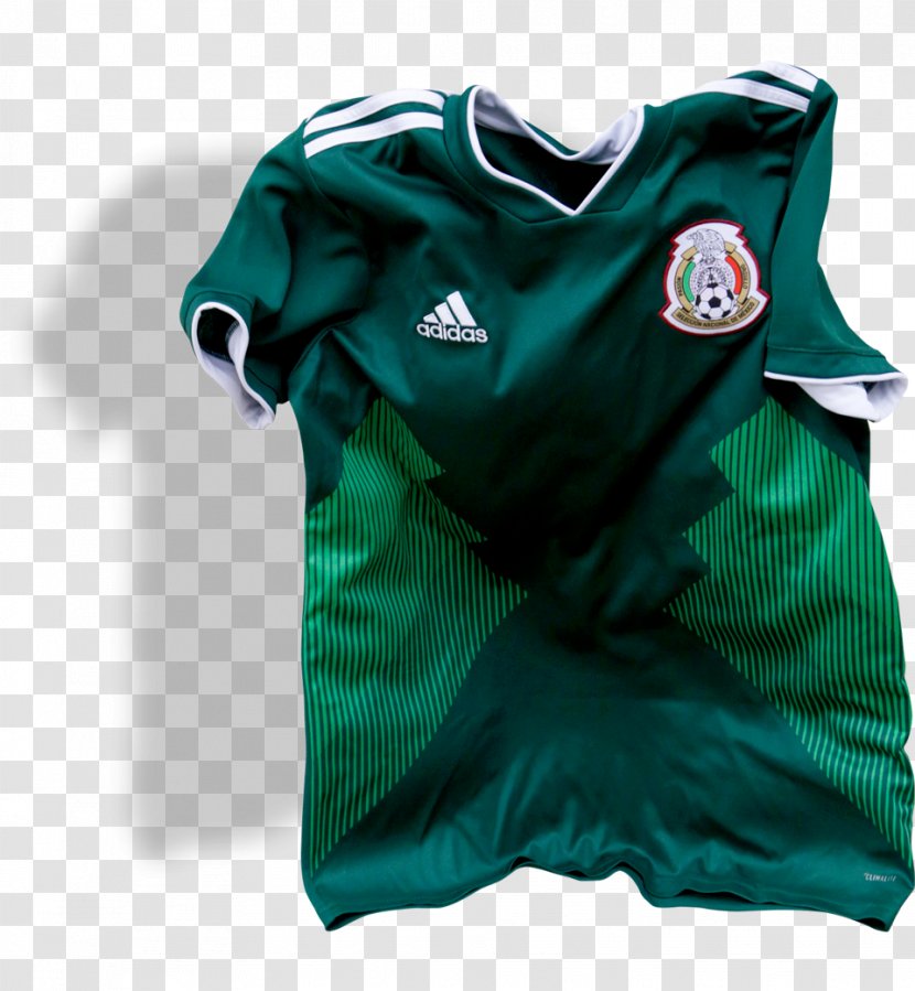Mexico National Football Team 2018 World Cup Jersey T-shirt - Green Transparent PNG