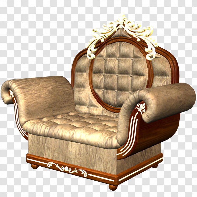 Couch Furniture Clip Art - Loveseat - Throne Transparent PNG