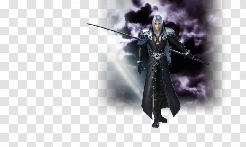 Dissidia Final Fantasy NT 012 VII Sephiroth - Action Figure Transparent PNG