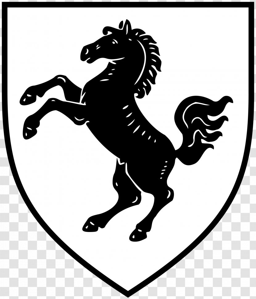 Herford Horse Coat Of Arms Saxon Steed Blazon - Germany - Frie Transparent PNG