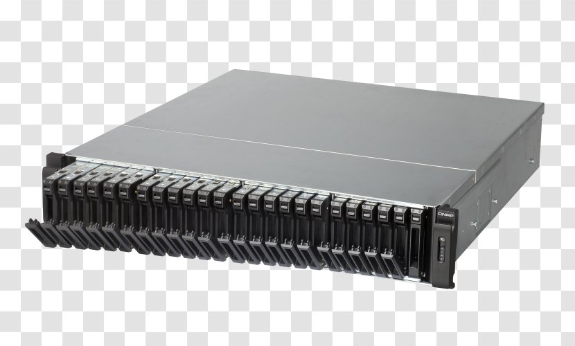 Network Storage Systems QNAP ES1640DC NAS Server - Data - SAS 6Gb/s TVS-EC2480U-SAS-RP Serial ATA Computer ServersOthers Transparent PNG
