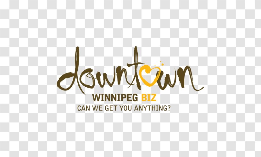 Downtown Winnipeg Logo Brand - Text - Design Transparent PNG