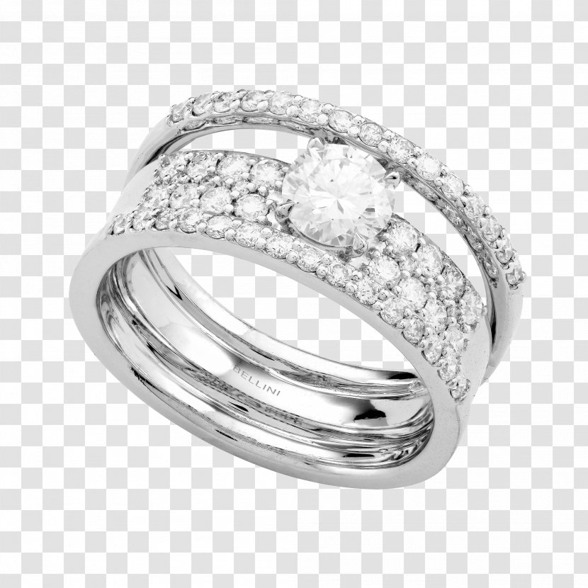 Bellini Wedding Ring Solitaire Jewellery Diamond - Gemstone Transparent PNG