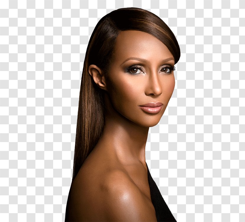 Iman Cosmetics Foundation Model Make-up Artist - Hair Coloring - Skin Transparent PNG