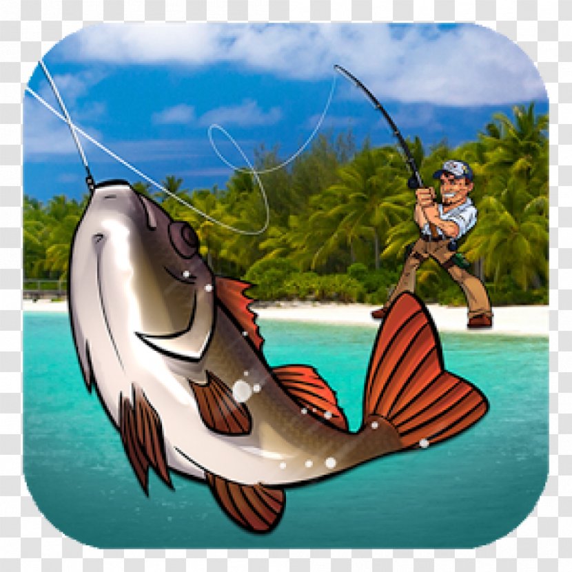 Fishing Paradise 3D Free+ Big Sport Lite Clash: Catching Fish Game. Bass Hunting - 3d Transparent PNG