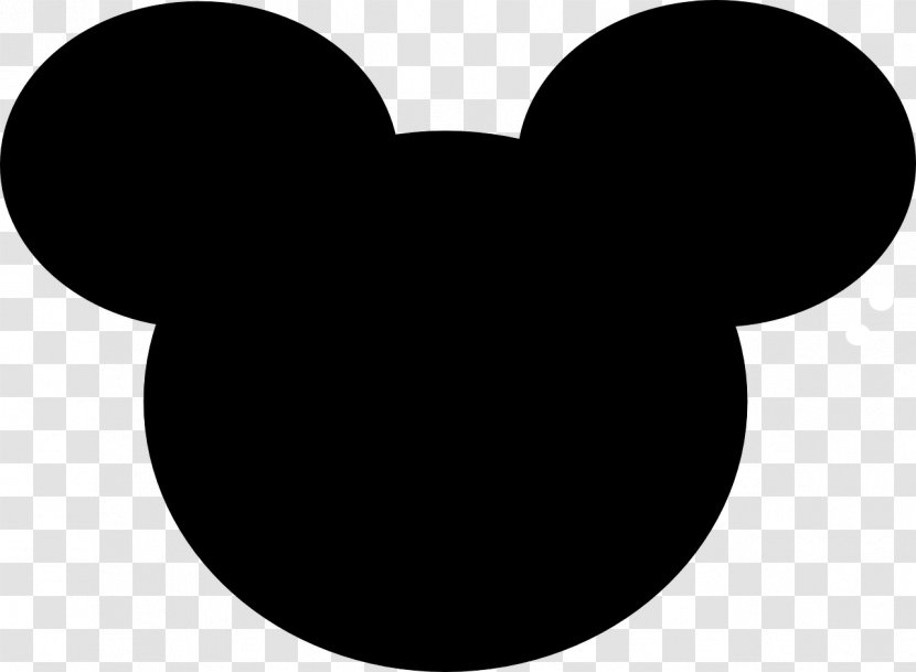 Mickey Mouse Minnie Silhouette Clip Art - Monochrome Photography Transparent PNG