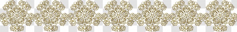 01504 Line Material - Brass - European Style Gold Border Thickening Transparent PNG