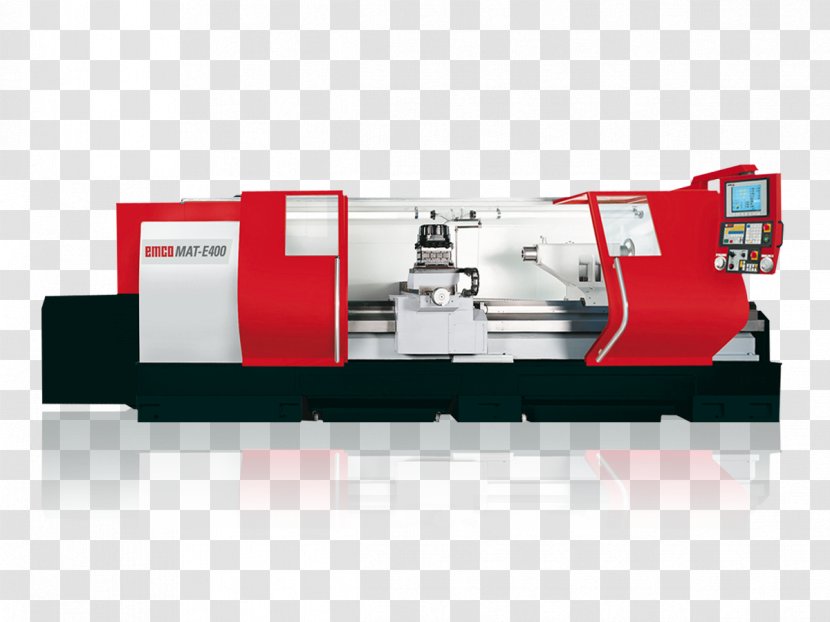 Machine Lathe Computer Numerical Control Turning Milling - Manufacturing Transparent PNG