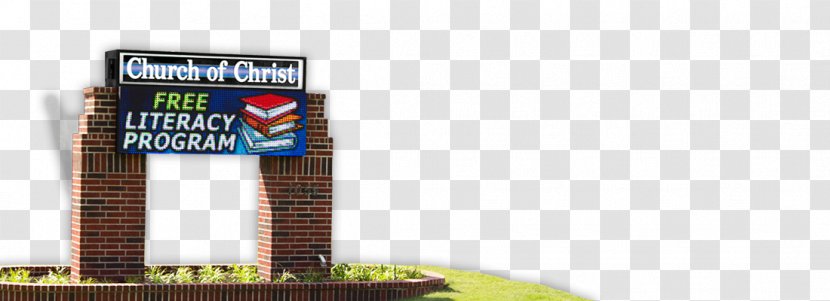 Signage Marketing Community Product LED Display - Church Signboard Transparent PNG