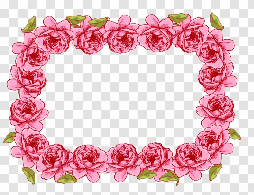 Picture Frames Rose Pink Clip Art Transparent PNG