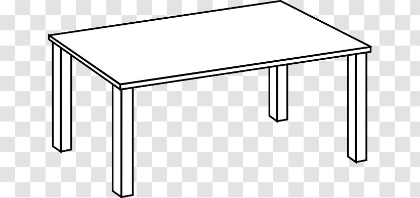 Table Desk Drawing Clip Art - Furniture - Living Transparent PNG