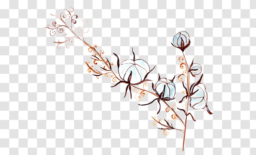 Clip Art Drawing Flower Illustration - Plant Stem - Hand Drawn Flowers Doodle Transparent PNG