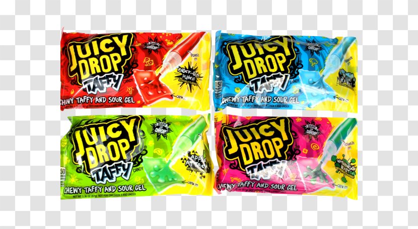 Taffy Candy Juicy Drop Pop Flavor - Food - Juice Transparent PNG