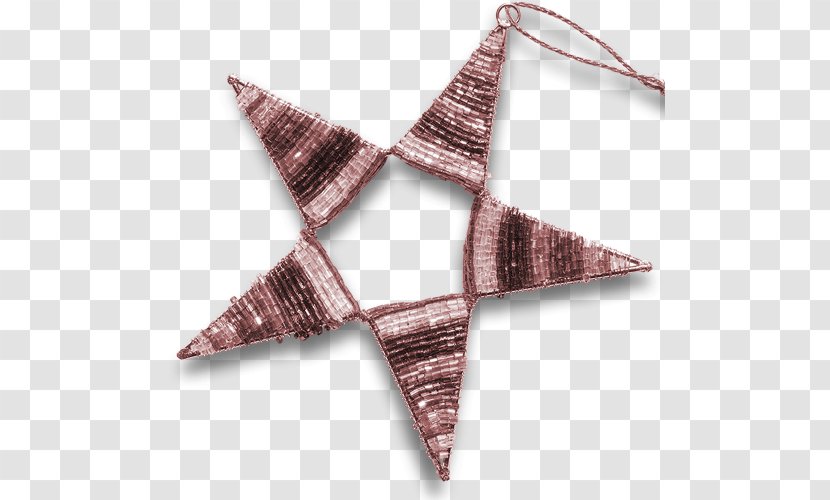 Star Of Bethlehem Christmas Tree Pentagram - Fivepointed - Fabrics Made Stars Transparent PNG