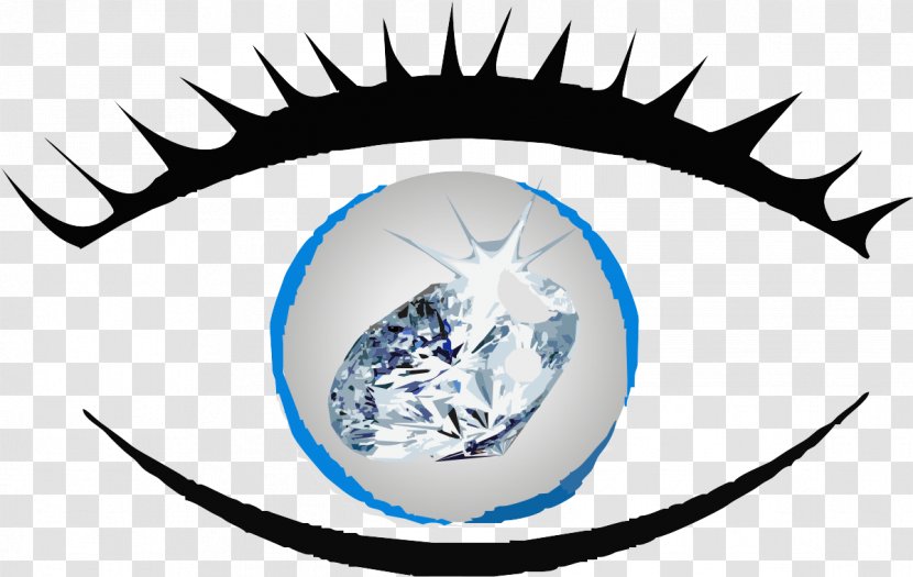 Eye Line Brand Diamond Stone Clip Art - Symbol Transparent PNG