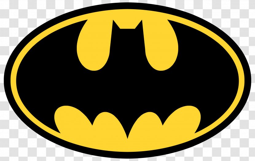 Batman Logo Comic Book Clip Art - Initials Transparent PNG