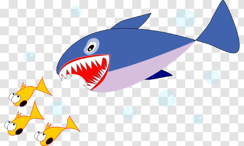 Great White Shark Fish Clip Art - Marine Mammal - Perfect 10 Cliparts Transparent PNG