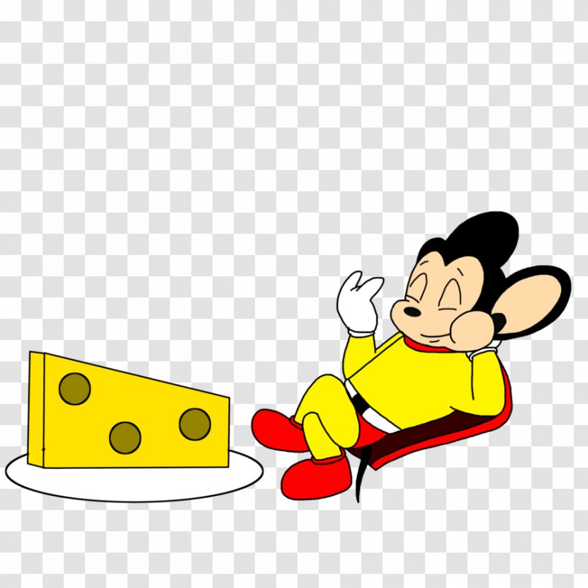 Mighty Mouse Cheese Cartoon Terrytoons - Vehicle Transparent PNG