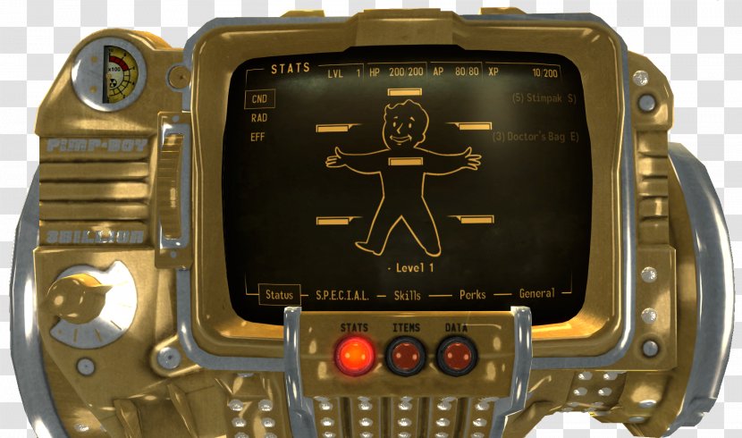 Fallout 4 3 Fallout: New Vegas Pip-Boy Android - Watch Transparent PNG