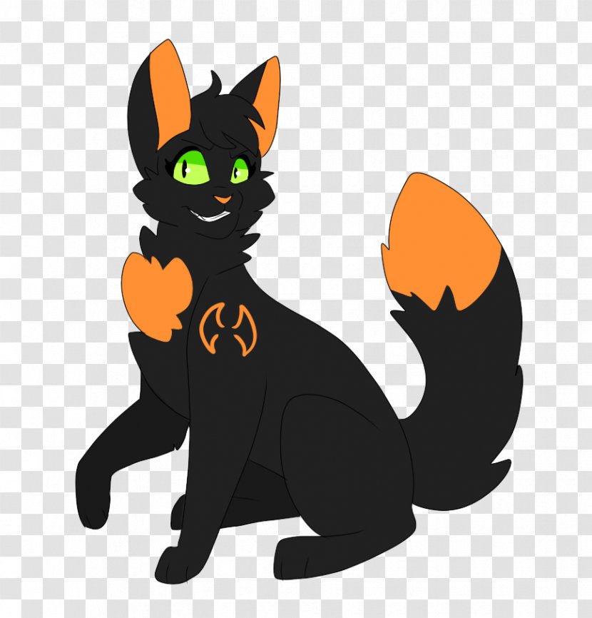 Whiskers Kitten Domestic Short-haired Cat Black Warriors Transparent PNG