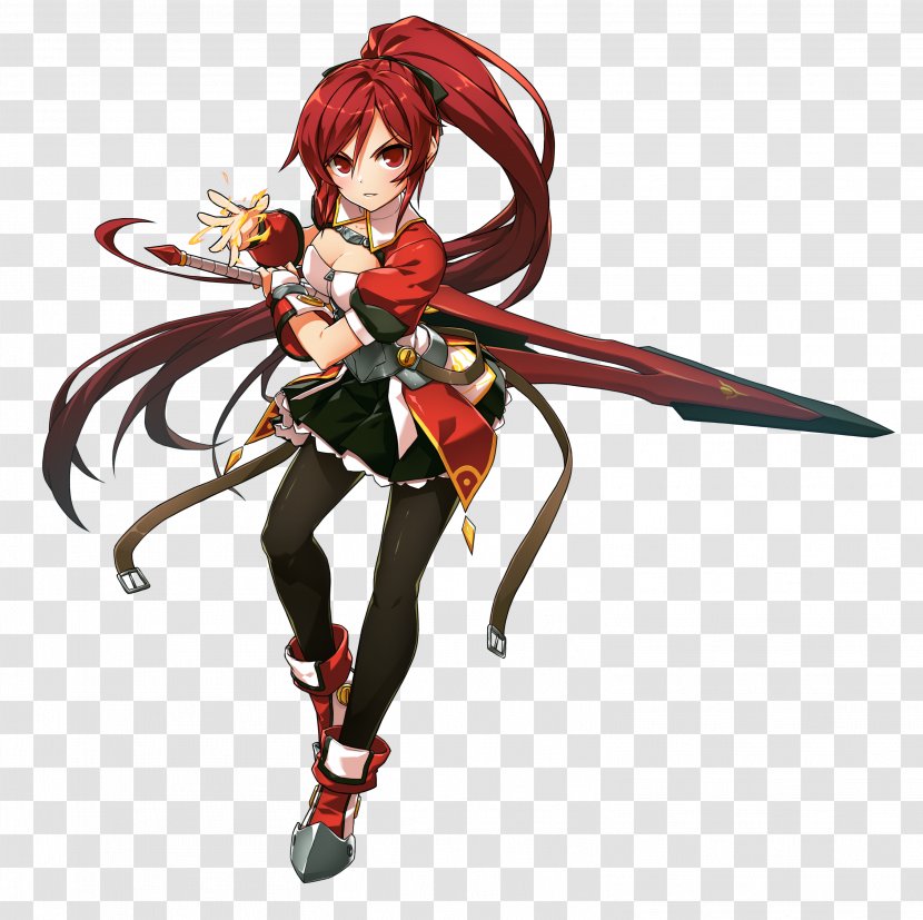 Elsword Elesis YouTube Character Art - Tree - School Promotion Transparent PNG