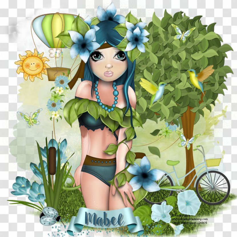 Floral Design Fairy Desktop Wallpaper - Heart Transparent PNG