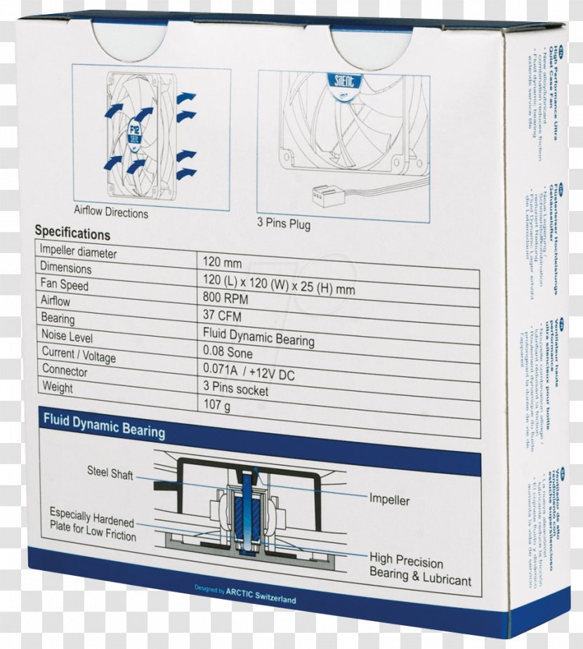 Computer Cases & Housings Arctic Fan Heat Sink System Cooling Parts - Water Transparent PNG