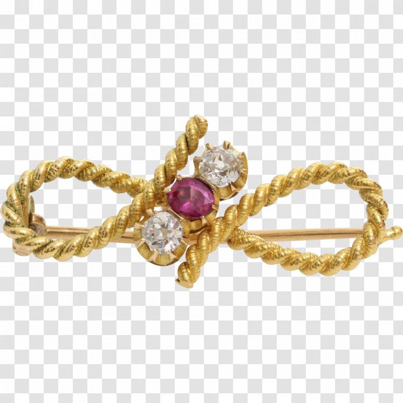 Jewellery Ruby Gemstone Brooch Pin - Antique Transparent PNG