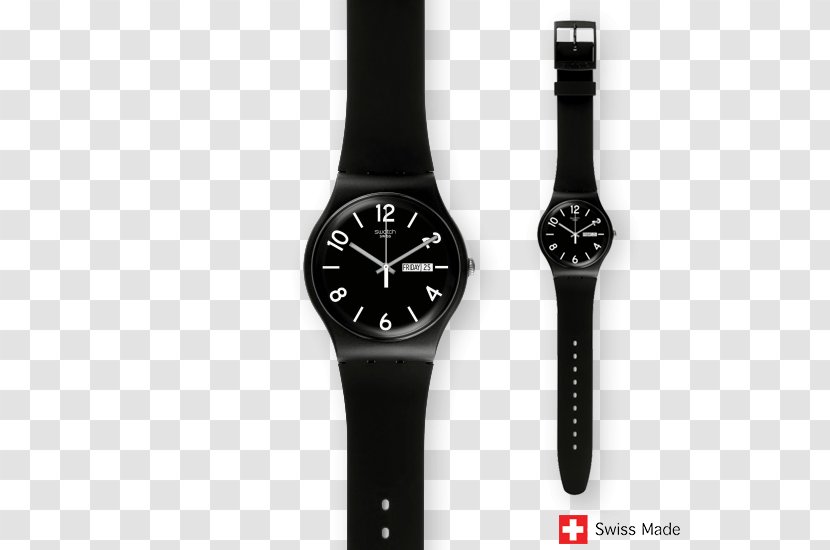 Swatch Quartz Clock Swiss Made - Watch Transparent PNG