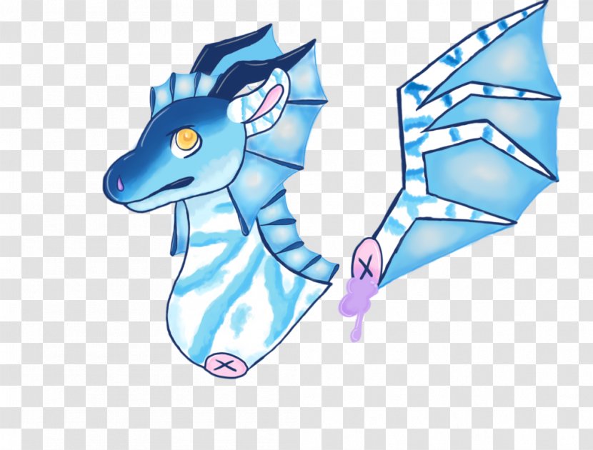 Dragon Seahorse Wings Of Fire Art - Sea Transparent PNG