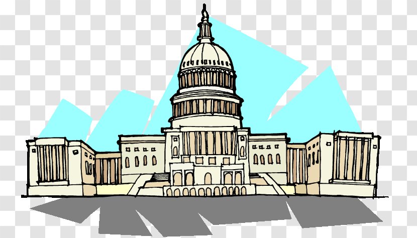Clip Art Legislature Openclipart Legislation GIF - Landmark - Branch Coloring Page Transparent PNG