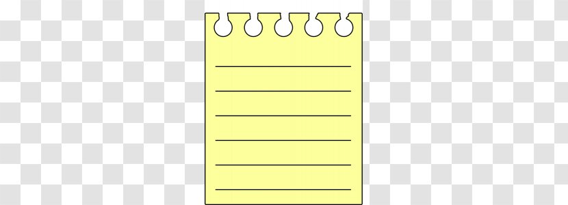 Memorandum Paper Clip Art - Post It Note - Weekly Memo Cliparts Transparent PNG