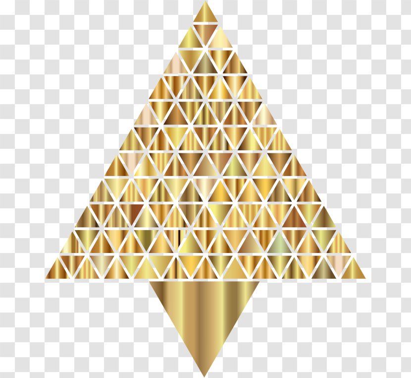 Christmas Tree Triangle Transparent PNG