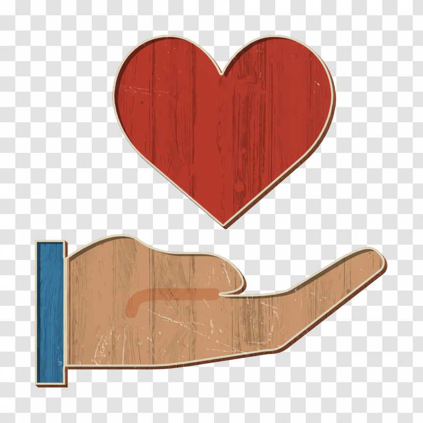 Heart Icon Hand & Gestures Icon Transparent PNG