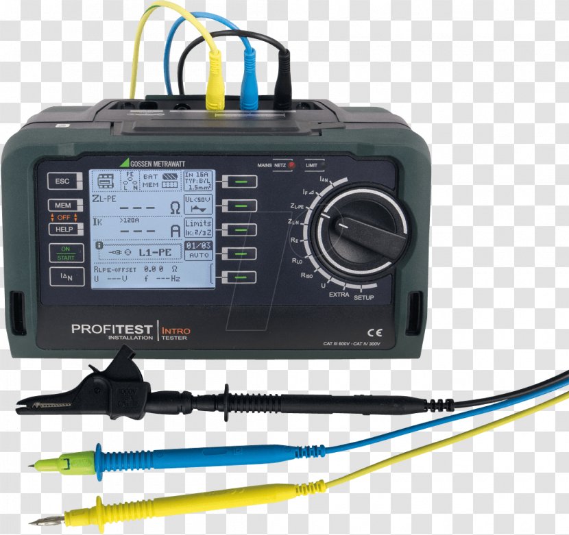 Gossen Metrawatt Electrical Wires & Cable VDE E.V. Electricity Multimeter - Hardware - Introduction Transparent PNG
