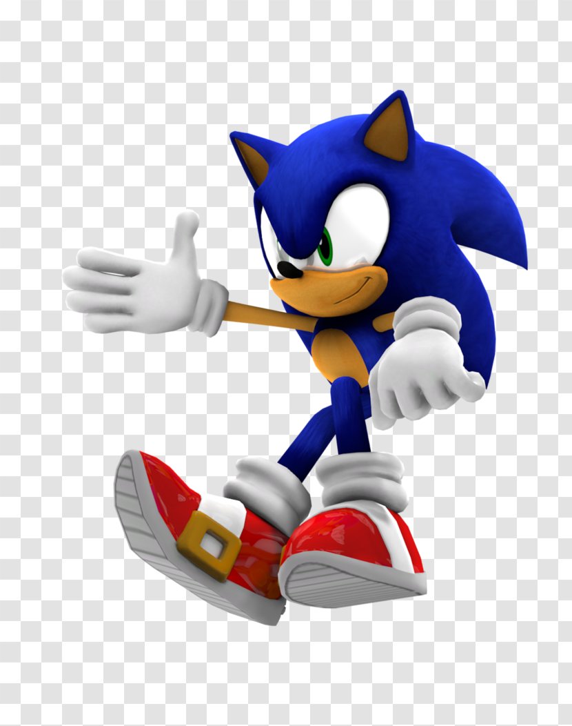 Fiction Cartoon Action & Toy Figures - Fictional Character - Sonic The Hedgehog Transparent PNG
