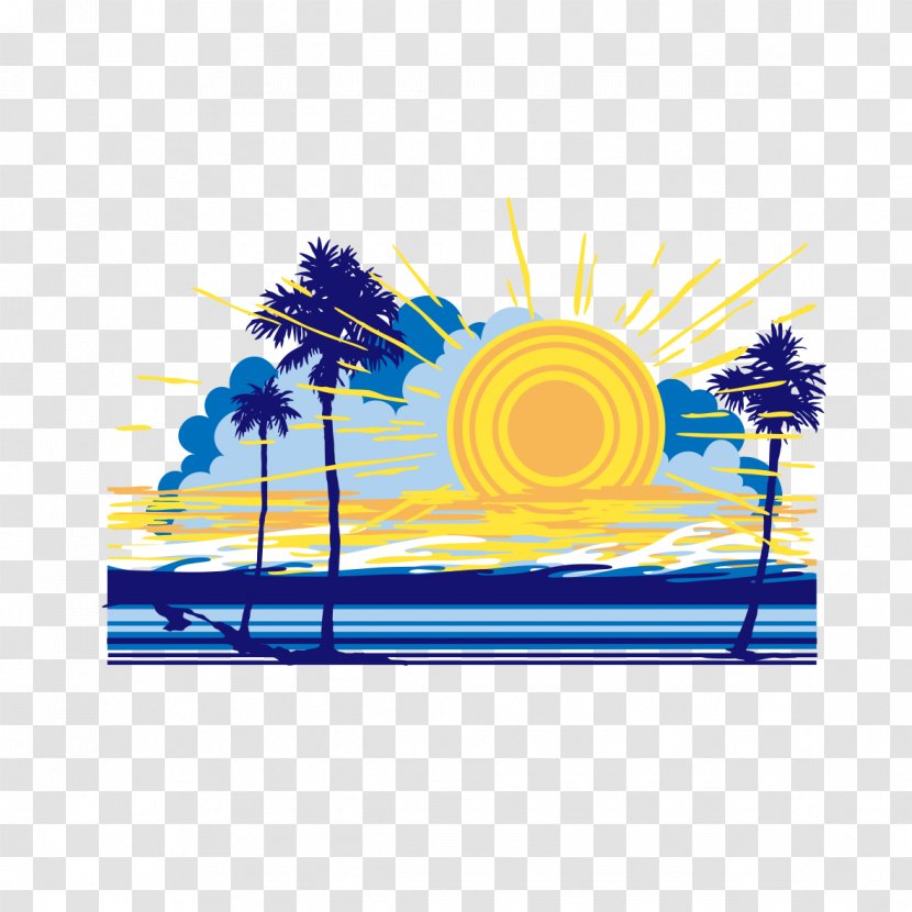 Euclidean Vector - Element - Sunshine Beach Transparent PNG