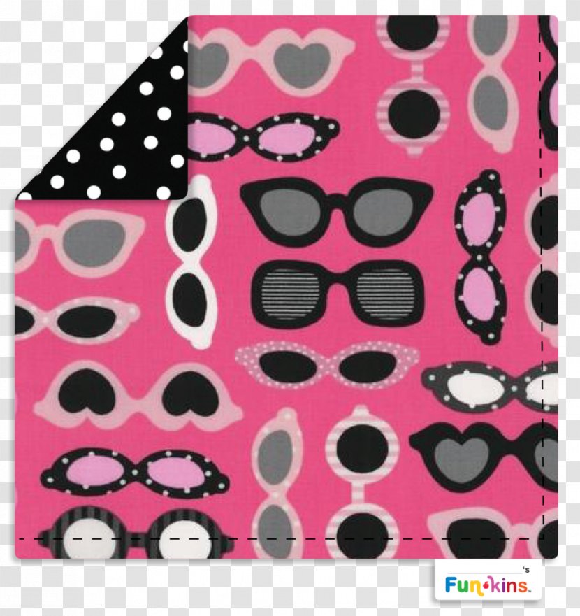 Polka Dot Place Mats Pink M Textile - Picnic Cloth Transparent PNG
