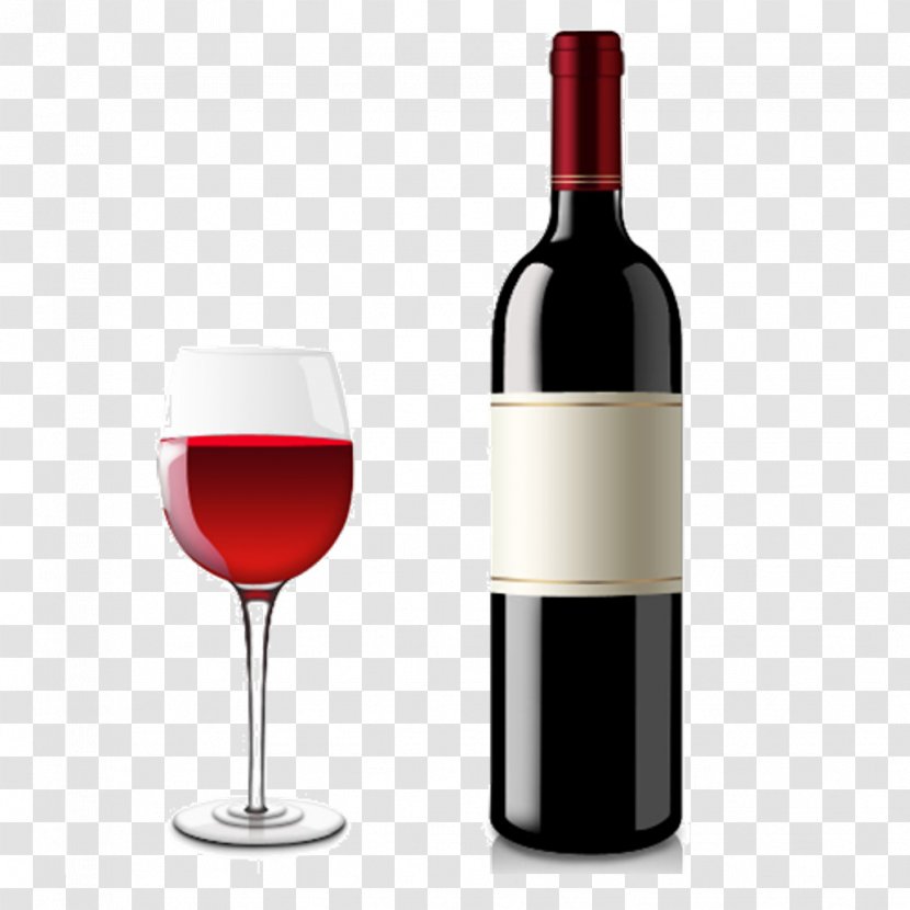Wine Glass Bottle Red Accessory - Barware - Drink Transparent PNG